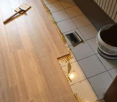 Posa parquet e scala su misura con stesso legno